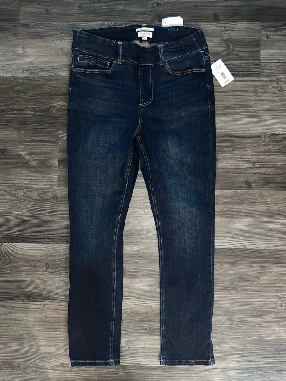 NWT Westbound High Rise Skinny Jeans - Dark Blue